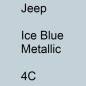 Preview: Jeep, Ice Blue Metallic, 4C.